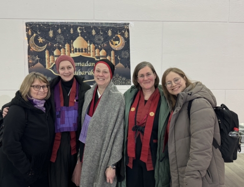 Die Zaltho Sangha beim Fastenbrechen